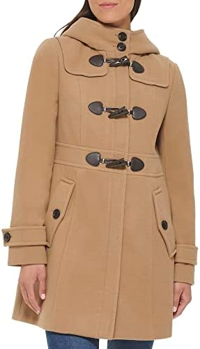 Tommy Hilfiger Womens Soft Luxe Peacoat Jacket With Hood