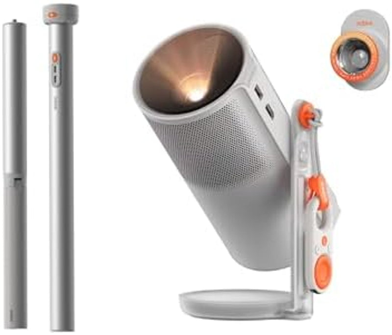 XGIMI MoGo 4 Portable Projector with PowerBase Stand