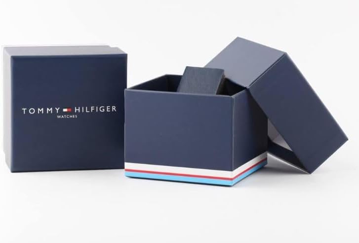 Reloj Tommy Hilfiger 3-Hand Quartz - Correa de Silicona 44mm (Azul)