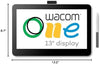 Wacom One 14 Drawing Tablet with Screen, 14” HD Full-Laminated Digital Art Tablet with Creative Software and Training, Graphics Drawing Pad for Mac and Windows