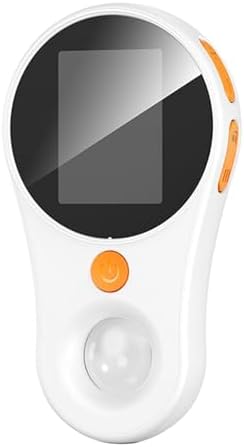 Handheld Digital Microscope, 2MP 1920x1080P Pocket Microscope Data Storage for Children Adult for Observation (White)