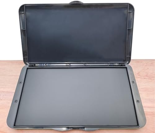 prismite Fingerprint Ink Pad, XL Size, 7 * 4 in, Black, FPP1