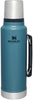 Stanley Classic Legendary Vacuum Bottle 1.5 qt | Wide Mouth with Leakproof Cup Lid | Keep Drinks Hot or Cold | Packable for Travel | Insulated Stainless Steel Thermos | BPA-Free | Hammertone Lake