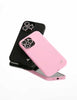 Wildflower Cases - Compatible with Apple iPhone 16 Pro, Magnetic Case | Protective Bumper, 4ft Drop Test Certified, Women Owned Small Business | Solid Pink - Silicone Simple Magnet Cute Trendy