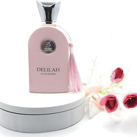 Lattafa Maison Alhambra Delilah para mujer, perfume en aerosol Eau de Parfum, 3.4 oz (100 ml)
