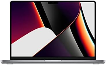 Apple Late 2021 MacBook Pro with Apple M1 Pro chip 10-core CPU (14 inch, 16GB RAM, 1TB SSD) Space Gray (Renewed Premium)