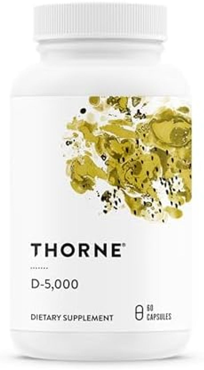 Thorne Research – Vitamina D – Suplemento de Salud de Pura D3, D138, 60, 1