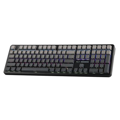 EPOMAKER Aula F108 Wireless Gaming Keyboard, Full Size Mechanical Keyboard with 4000mAh Battery, 108 Hot-Swappable and Programmable Keys, RGB Backlight, for Mac/PC/Android (Black Gradient)