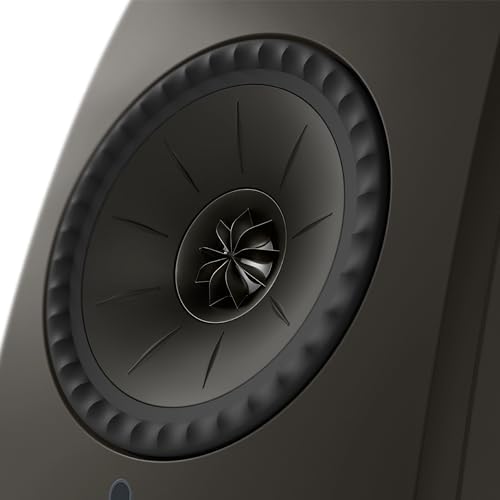 KEF LSX II LT Wireless HiFi Speakers (Graphite Grey, Pair)