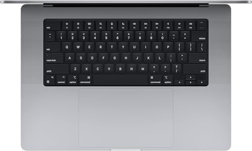 Apple 2021 MacBook Pro with Apple M1 Pro Chip (16-inch, 32GB RAM, 1TB SSD Storage) Space Gray (Renewed)