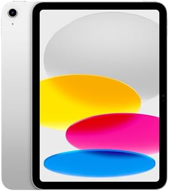 Apple iPad 11-inch: A16 chip, 11-inch Model, Liquid Retina Display, 128GB, Wi-Fi 6, 12MP Front/12MP Back Camera, Touch ID, All-Day Battery Life — Silver