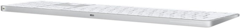 Apple Magic Keyboard with Touch ID and Numeric Keypad for Mac Models with Apple Silicon - US English - White Keys, Bluetooth, Bluetooth