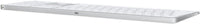 Apple Magic Keyboard with Touch ID and Numeric Keypad for Mac Models with Apple Silicon - US English - White Keys, Bluetooth, Bluetooth