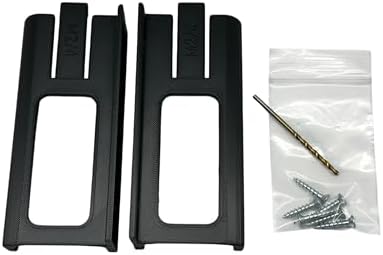 Desk Mount Kit for Motu M2 & M4 - Under Desk Mounting Brackets, Reverible - Secure Mounting Accessories