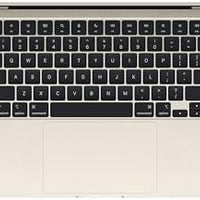Apple 2026 MacBook Air 13-inch Laptop with M5 chip: Built for AI, 13.6-inch Liquid Retina Display, 16GB Unified Memory, 512GB SSD, 12MP Center Stage Camera, Touch ID, Wi-Fi 7; Starlight