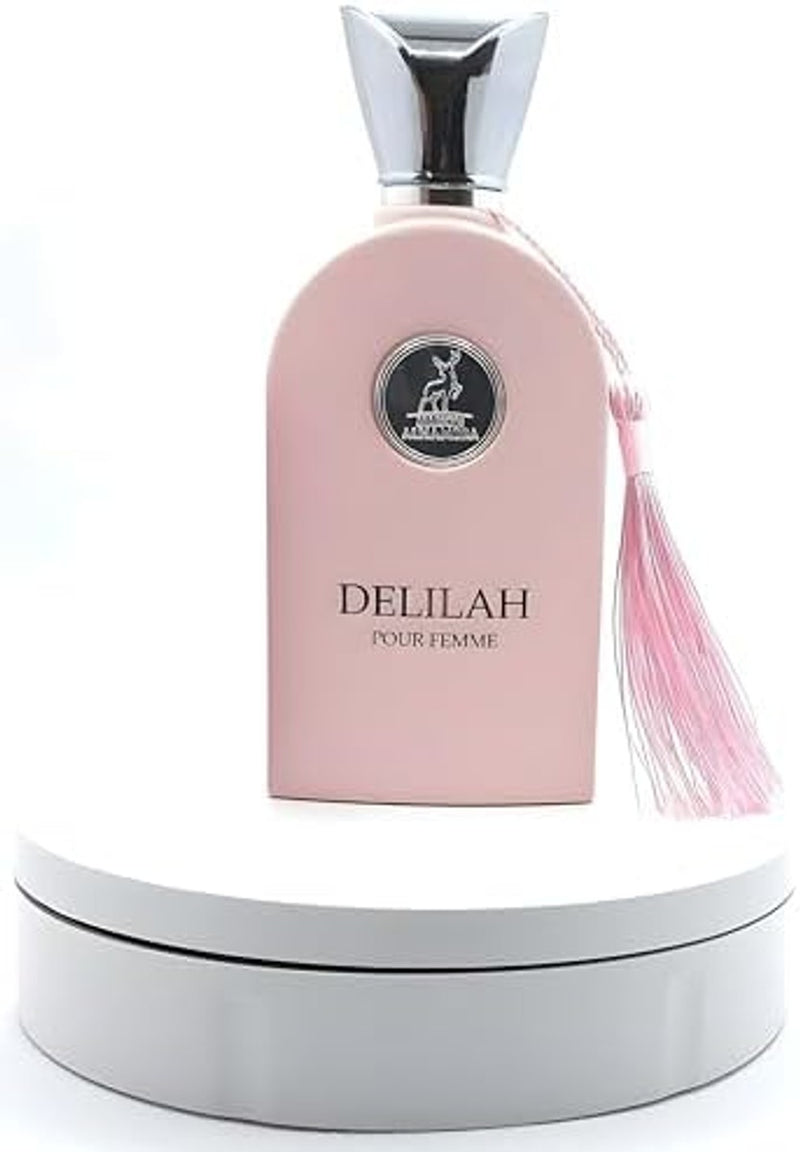 Lattafa Maison Alhambra Delilah para mujer, perfume en aerosol Eau de Parfum, 3.4 oz (100 ml)