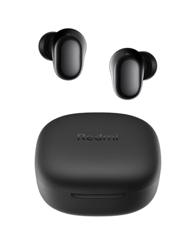 Xiaomi Redmi Buds 6 Play | 10mm Dynamic Driver | AI Noise Reduction | Up to 36-Hour Battery Life | Bluetooth® 5.4 | Touch Control - Global Version - (Black)