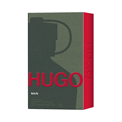 Hugo Boss Hugo Man Eau de Toilette – Colonia Aromática Fougère para Hombre – Con Notas de Manzana Verde y Bálsamo de Abeto – Fragancia de Larga Duración