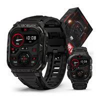 CARBINOX Blaze Smartwatch con GPS, resistente, 170+ modos deportes, Gorilla Glass, llamadas, compatible Android iOS