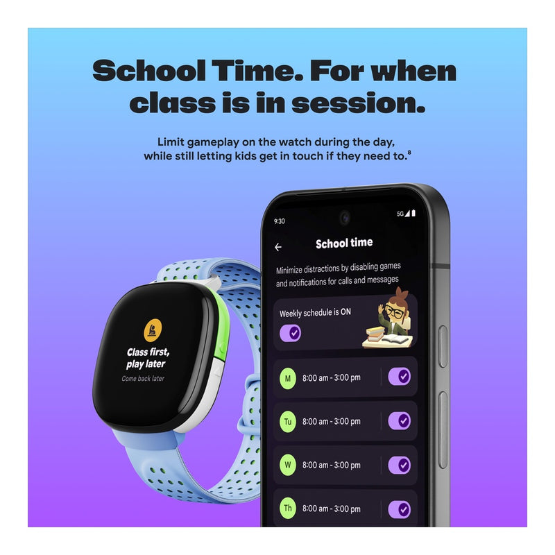 Fitbit Google Ace LTE - Kids Smartwatch with Call
