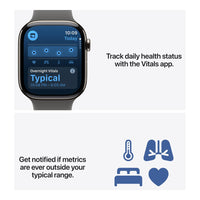 Apple Watch Series 11 GPS 46mm - Jet Black / Correa Negra