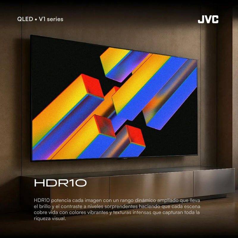 Televisor JVC 32” QLED HD gran nitidez Lt-32km1584