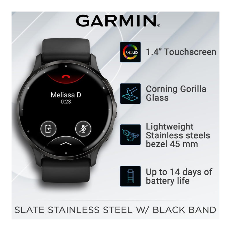 Garmin Venu 3 Con Pantalla AMOLED Y Salud Avanzada