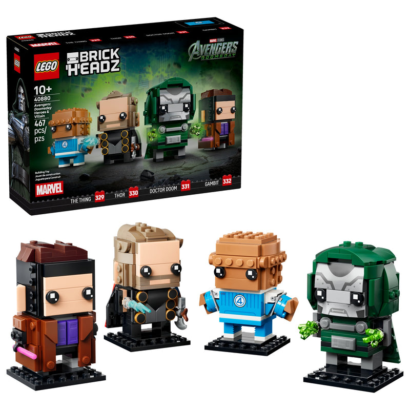 LEGO Marvel Avengers: Doomsday Heroes & Villain 40880 (BrickHeadz)