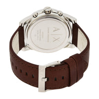 Reloj cronógrafo para hombre Armani Exchange con correa de piel de becerro, elegante y funcional