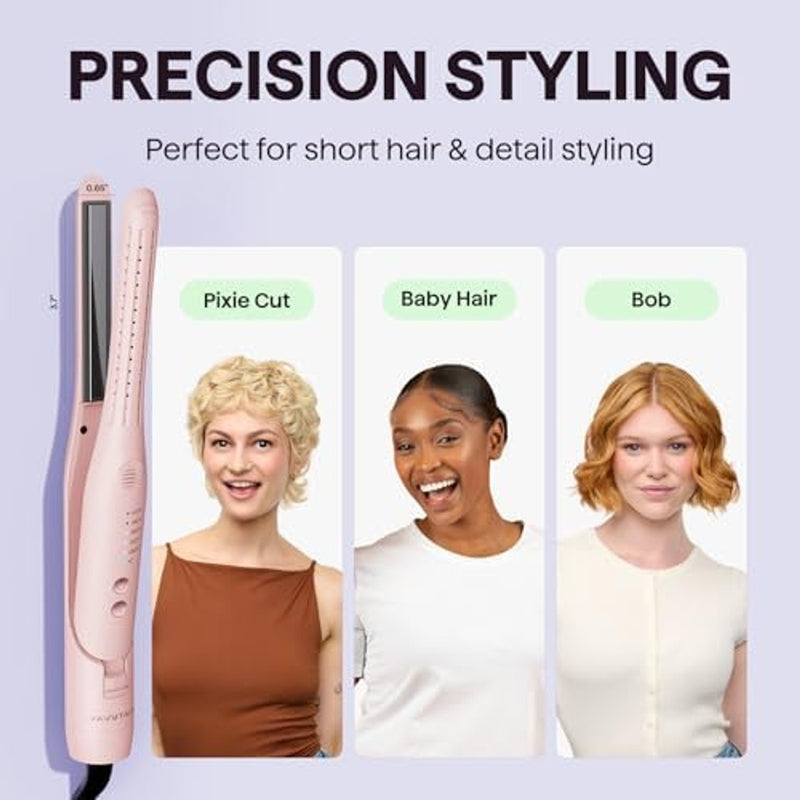 Wavytalk Cool Curl Pencil 0.65" Airflow - Plancha rizadora para cabello corto y duendecillo