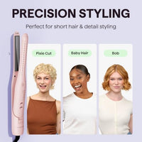Wavytalk Cool Curl Pencil 0.65" Airflow - Plancha rizadora para cabello corto y duendecillo