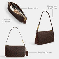 Ofeertaza. Coach Women's Natural Grain Leather Plaza Bag