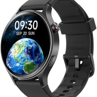 Fitpolo Smart Watch for Women,1.3" AMOLED Touchscreen Fitness Tracker, Make/Answer Calls, Heart Rate SpO2 Monitor, 3ATM Waterproof, Sleep & Activity Tracking Smartwatch for Android Phones iPhone