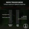 Razer Huntsman V3 Pro Mini 60% Gaming Keyboard: Analog Optical Switches w/Rapid Trigger & Adjustable Actuation - Onboard Adjustments - Dual-Purpose Mod Keys - Doubleshot PBT Keycaps - Black… (Renewed)