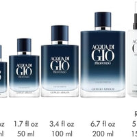 Armani Beauty - Acqua di Giò Profondo - Eau de Parfum - Colonia para hombres - Fragancia fresca y aromática para hombres - Notas de mandarina, lavanda y madera de cedro