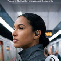Soundcore V40i by Anker, Open-Ear Headphones, Clear Design, Lidless Case, 4 Adjustable Positions for Every Ear Size, Richer Bass, IP55, 21H Playtime, AI Clear Calls, Bluetooth 5.4, App Control