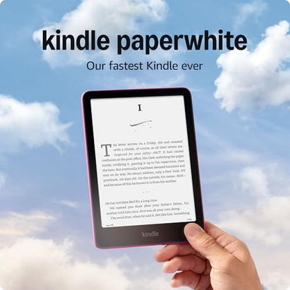 Amazon Kindle Paperwhite 16GB (newest model) – Our fastest Kindle ever, with new 7