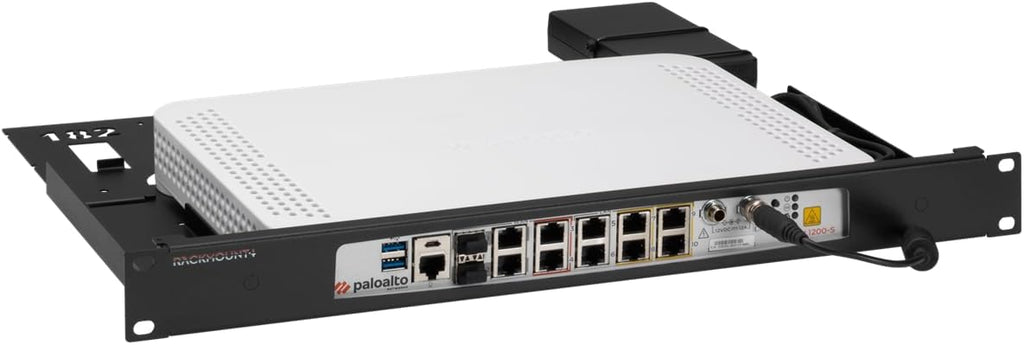 Rackmount.IT RM-PA-T12 Rack Mount Kit for Palo Alto Networks PA-410, PA-415, and PA-415-5G Firewalls - 1U, Front Ports,