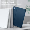JETech Case for iPad (A16) 11th/10th Generation (2025/2022) with Pencil Holder, Slim Folio Stand Protective Tablet Cover, Multi-Angle Viewing (Navy)