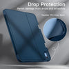 JETech Case for iPad (A16) 11th/10th Generation (2025/2022) with Pencil Holder, Slim Folio Stand Protective Tablet Cover, Multi-Angle Viewing (Navy)