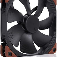Noctua NF-A14 iPPC-2000 PWM, Heavy Duty Cooling Fan, 4-Pin, 2000 RPM (140mm, Black)