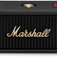 Marshall Emberton III Portable Bluetooth Speaker - Rugged Waterproof/Dust-Proof Design | Loud Stereo Sound, Deep Bass | Compact and Wireless for Travel and Outdoors - Black and Brass