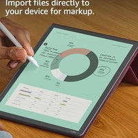 Amazon Kindle Scribe Colorsoft 64GB (newest model) — 11” paper-like color display with front light — One notebook to replace them all — Write in notebooks, docs, and books. Pen included - Graphite