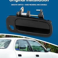 LUJUNTEC Exterior Interior Door Handles Driver Passenger Side Replacement for 1993-1996 for Toyota Camry(8pcs)