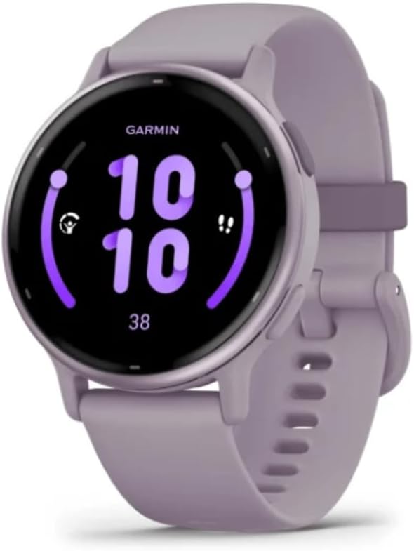 Garmin vívoactive 5, Health and Fitness GPS Smartwatch, AMOLED Display, Up to 11 Days of Battery, Orchid - Navy