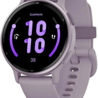 Garmin vívoactive 5, Health and Fitness GPS Smartwatch, AMOLED Display, Up to 11 Days of Battery, Orchid - Slate