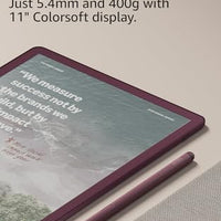Amazon Kindle Scribe Colorsoft 64GB (newest model) — 11” paper-like color display with front light — One notebook to replace them all — Write in notebooks, docs, and books. Pen included - Graphite