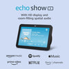 Amazon Echo Show 8 (3rd generation, 2023 release), With Spatial Audio, Smart Home Hub, and Alexa, Charcoal