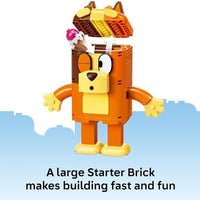 LEGO Bluey Brick-Built Bluey Family - Building Toy