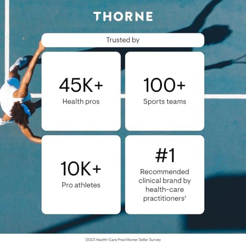 THORNE - Women's Multi 50+ - Comprehensive Daily Multi with Vitamins A, B6, B12, C, D, E, K, Zinc & More - Support Heart, Brain, Bone & Immune Health* - Third-Party Certified - 180 Capsules